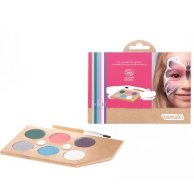 Kit de maquillage bio 6 couleurs "Mondes enchantés" - NAMAKI
