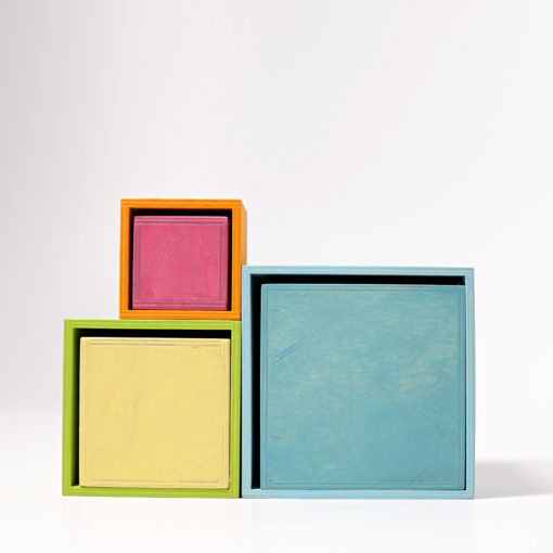 Cubes arc-en-ciel pastel - GRIMM'S
