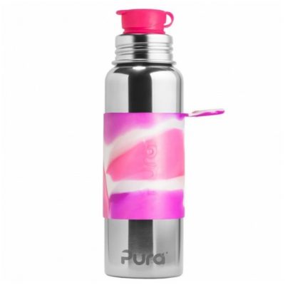 Gourde en inox -  Sport - Pink Swirl -  850 ml