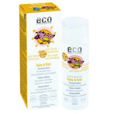 ECO cosmetics crème solaire bébé & enfant BIO IP50+ - 50ml