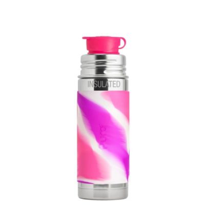Gourde en inox - isotherme - Sport- Pink Swirl - 260 ml