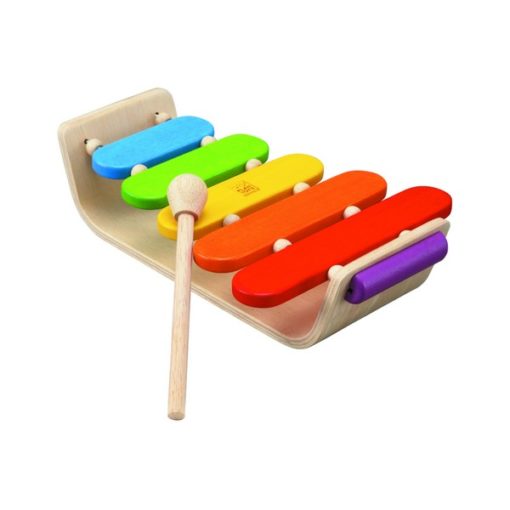 Xylophone ovale en bois - PLAN TOYS