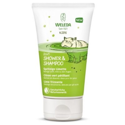 Weleda Kids 2in1 Shower & Shampoo citron vert pétillant 150ml