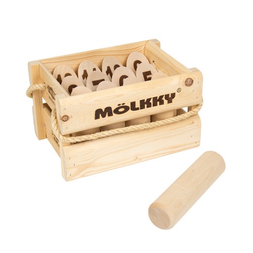 Mölkky original avec caisse en bois