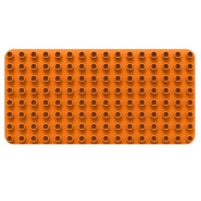 BioBuddi - Rechteckplatte - Orange