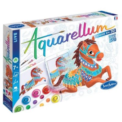 Aquarellum Live Pferde