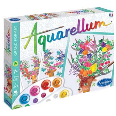 Aquarellum - Verzauberte Hirsche