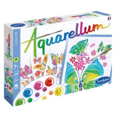 Aquarellum - Junior Schmetterlinge & Blumen