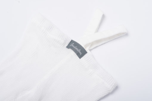 Collants à bretelles - Taille 60 - 3 à 6 mois - Blanc