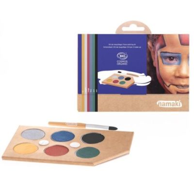 Kit de maquillage bio 6 couleurs "Mondes Intergalactiques" - NAMAKI