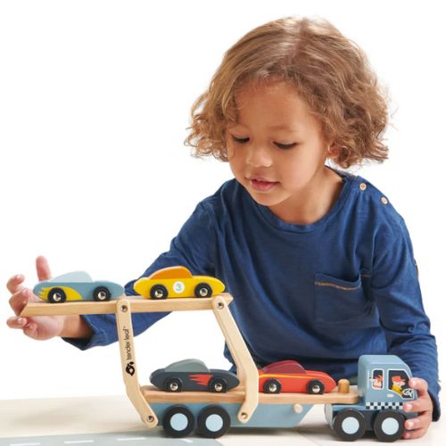 Transporteur de voitures - Tender Leaf Toys