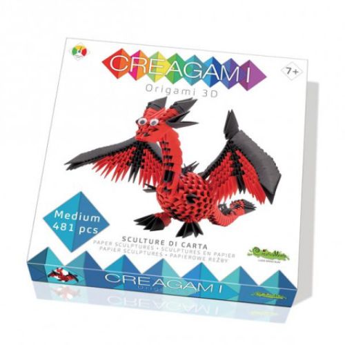 Origami 3D Dragon - Creagami