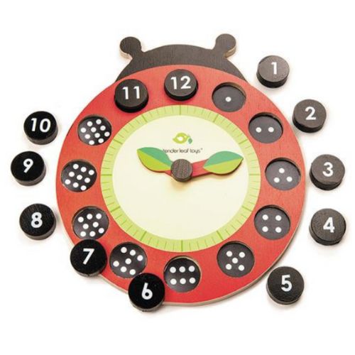 Horloge coccinelle - Tender Leaf Toys