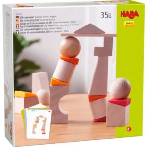 3D-Legespiel Schiefe Türme - Kugeln - Haba