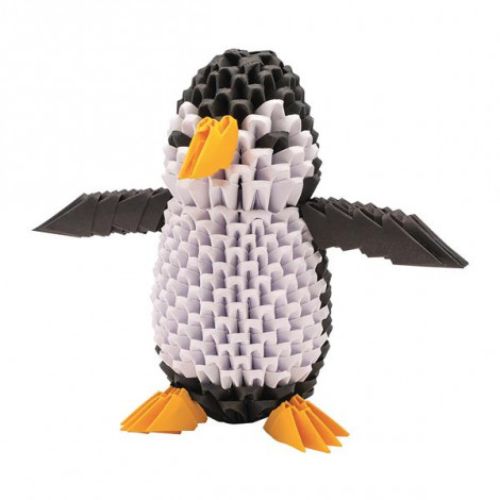 Origami 3D Pingouin - Creagami