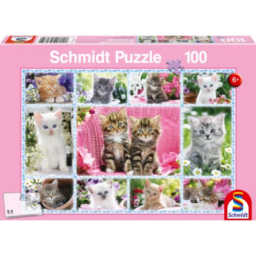 Puzzle Chatons 100 pcs - Schmidt