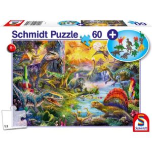 Puzzle Dinosaures 60 pcs - Schmidt