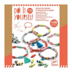 DIY - Perles de papier et bracelets pop - Djeco