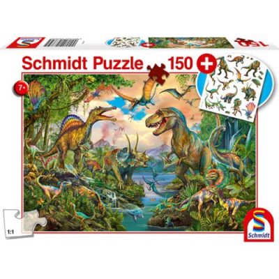 Puzzle Dinos sauvages 150 pcs - Schmidt