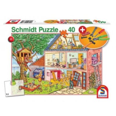 Puzzle Artisans au travail 40 pcs - Schmidt