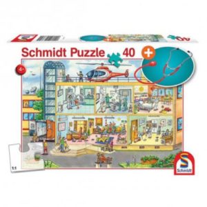 Puzzle À l’hôpital pédiatrique 40 pcs - Schmidt