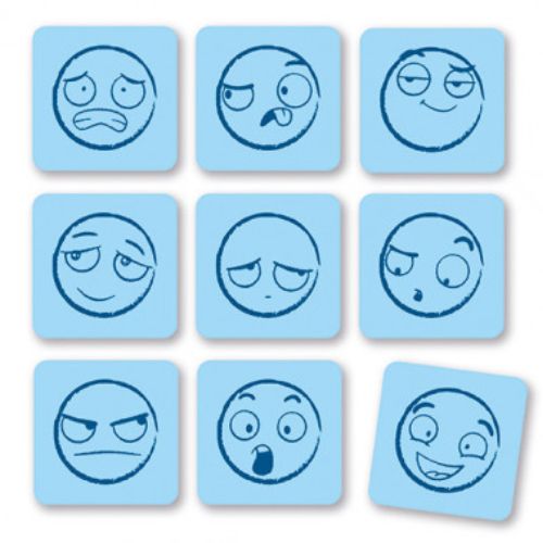 Lot de 10 puzzles - les 10 émotions