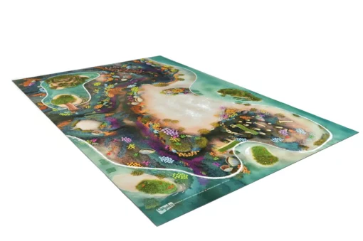 Tapis de jeu “Récif Corallien” Grand 180 x 120 cm