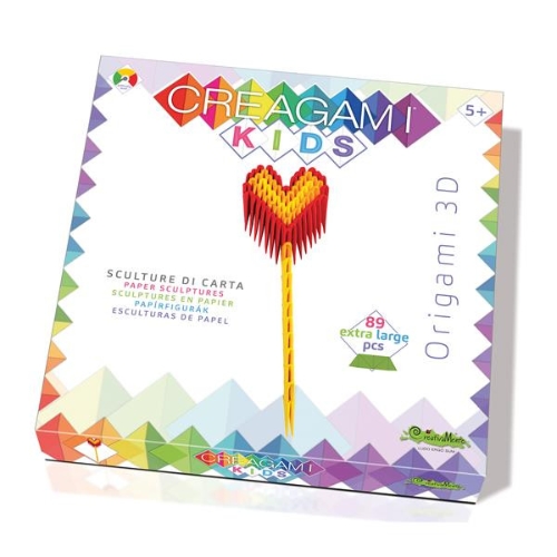 Origami 3D KIDS - Coeur - 89 pcs