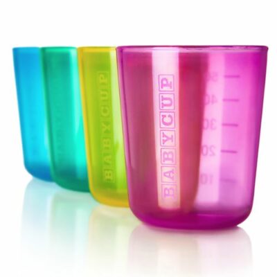 Premières tasses - Lot de 4 - Multicolore - BABYCUP